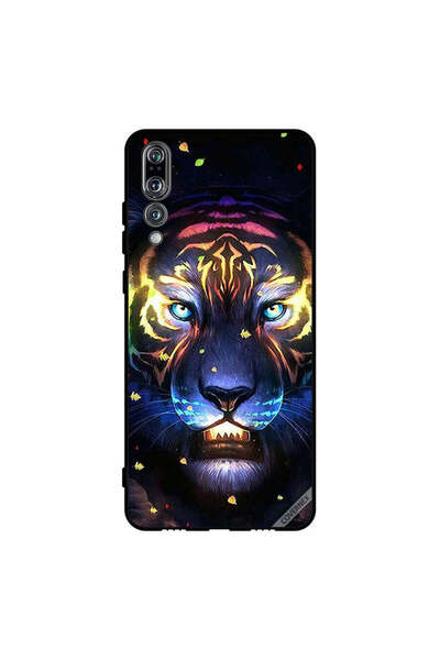 Covernex غطاء حماية لهاتف هواوي بي 20 برو - أسد مضيء