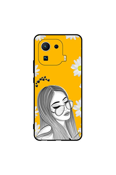Covernex غطاء حماية لهاتف شاومي مي 11 برو - فتاة تحب خيالات النظارات