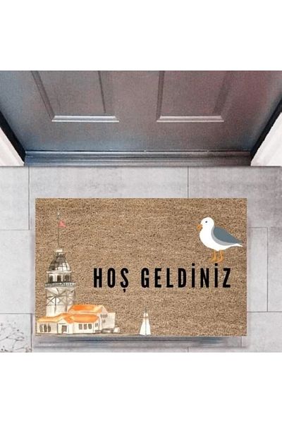 sylar Door Mat Decorative Digital Printing Citiesp-2713