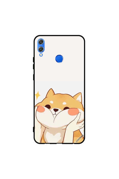 Covernex غطاء حماية لهاتف Honor 8X مع صورة قطة محبة أثناء حملها من الشيكات
