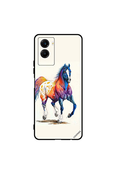 Covernex غطاء حماية لهاتف Vivo Y55s 5G - حصان ملون