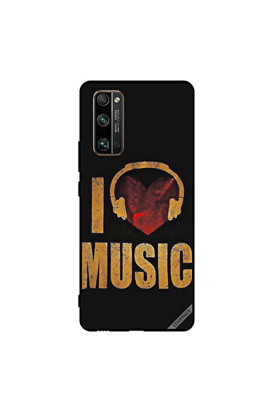 Covernex غطاء حماية لهاتف Honor 30 Pro Vintage I Love Music