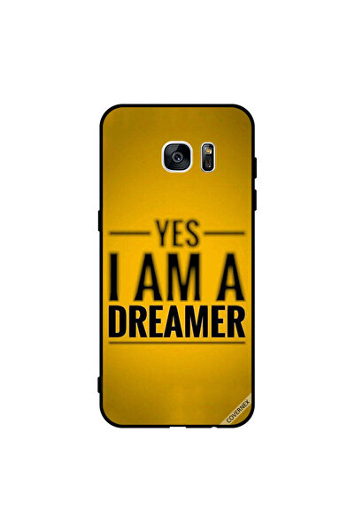 Covernex غطاء حماية لهاتف سامسونج جالاكسي S7 إيدج - نعم أنا حالم