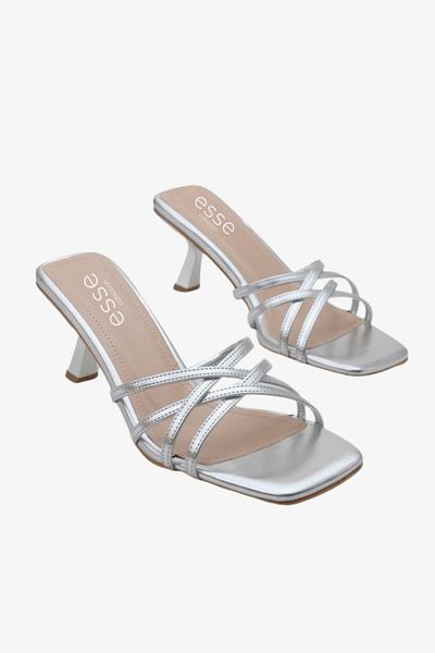 ESSE CO Luna Women's Elegant Short Heeled Daily Slippers