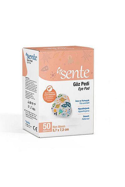 Senterlan Sente Patterned Children's Eye Pad 50 Pieces