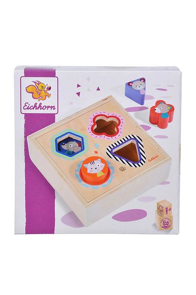 Eichhorn Baby sorting game with wooden pieces Eichhorn