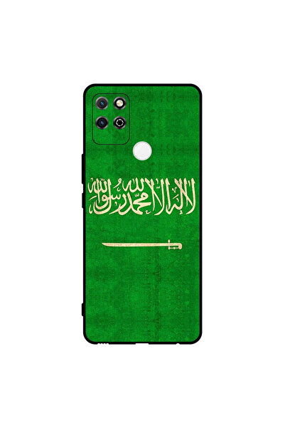 Covernex غطاء حماية لهاتف Honor Play 5T بعلم المملكة العربية السعودية العتيق