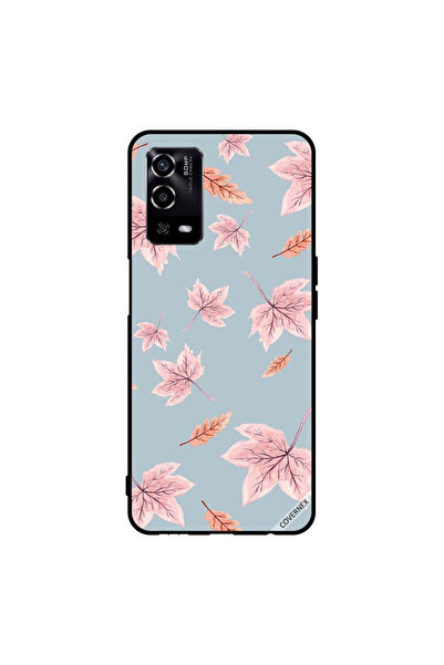 Covernex غطاء حماية لهاتف Oppo A55/56 بطبعة أوراق الخريف