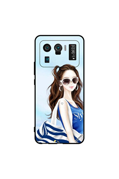 Covernex غطاء حماية لهاتف شاومي مي 11 ألترا - أزرق - نمط قميص