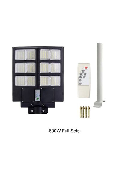 dalimag Solar Street Lamp Double with Motion Sensor 600W, Remote Control, 36 x 34 cm, Dalimag