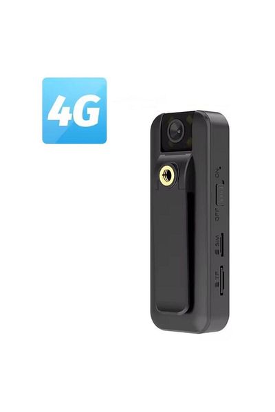 SpyGadget Mini Spy Camera SpyGadget, 4K Recording, Night Vision, Motion Detection, 4G