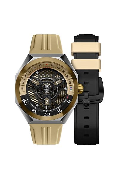 Nubeo Mens Watch Nubeo NB-6083-0A, Automatic, 48mm, 10ATM