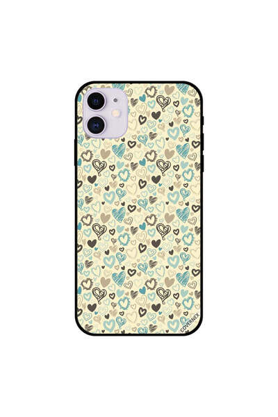 Covernex غطاء حماية لجهاز iPhone 11 بنقشة قلوب صغيرة