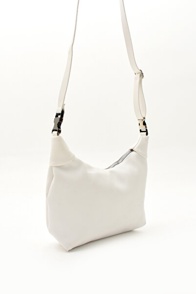 KOÇAK ÇANTA Women's Zippered Baguette Adjustable Strap Handbag and Shoulder Bag