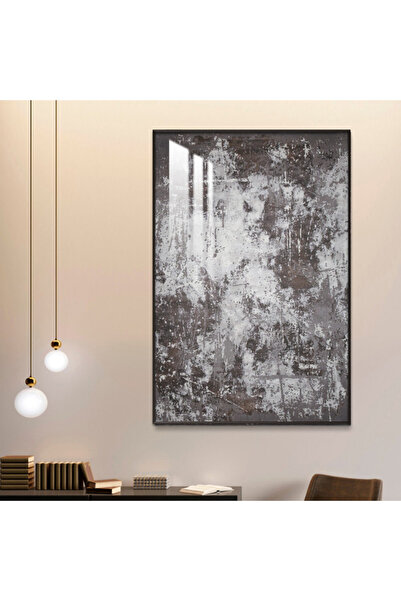 SND لوحة جدارية خشبية فاخرة مع برواز شامبين و طبقة من الاكرليك الشفاف