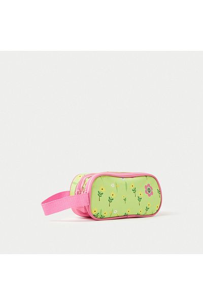 Juniors Printed Pencil Pouch with Zip Closure