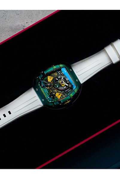 Nubeo Ανδρικό Ρολόι Nubeo NB-6100-03, Αυτόματο, 48mm, 5ATM