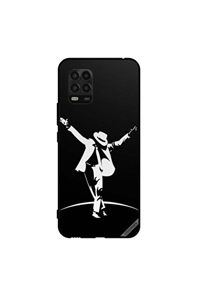 Covernex غطاء حماية لهاتف شاومي مي 10 لايت 5G أكشن أسود وأبيض