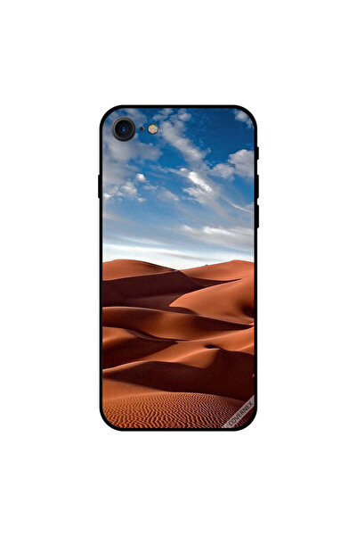 Covernex غطاء حماية لجهاز iPhone 8 بتصميم الصحراء والغيوم في السماء الزرقاء