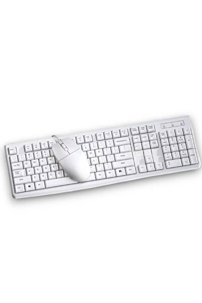 Machnera ⌨️🖱️ PG-8040 Kablosuz Klavye ve Mouse Seti | Sessiz Tuş, Ergonomik Tasarım, 2.4ghz Alıcılı