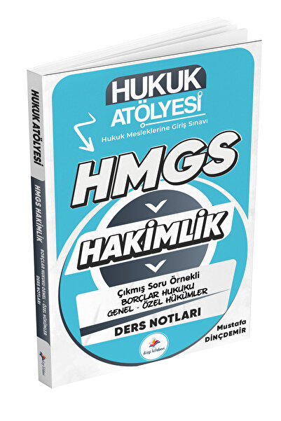 Dizgi Kitap Hukuk Atölyesi Hakimlik HMGS Çıkmış Soru Örnekli Borçlar Hukuku G...
