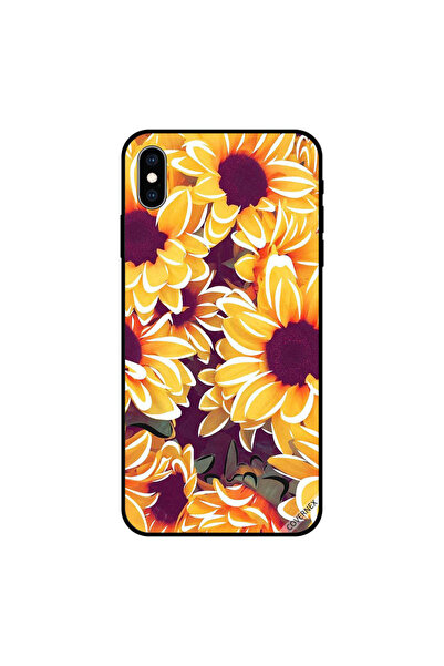 Covernex غطاء حماية لجهاز iPhone XS MAX برسومات عباد الشمس