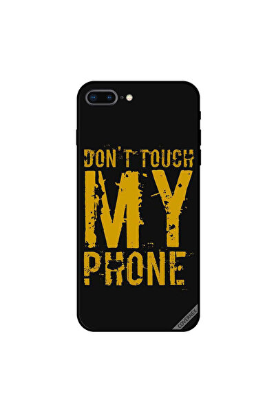 Covernex غطاء حماية لجهاز iPhone 7 Plus مطبوع عليه عبارة "لا تلمس هاتفي" بالل...