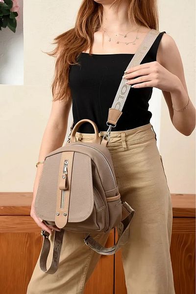 Just Polo Women's Handbag and Backpack with Long Strap Compartment