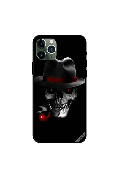 Covernex غطاء حماية لهاتف iPhone 11 Pro Max بتصميم قبعة على جمجمة
