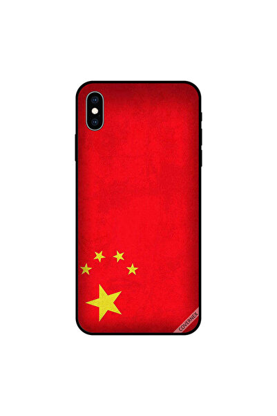 Covernex iPhone XS Case Cover China Flag Vintage