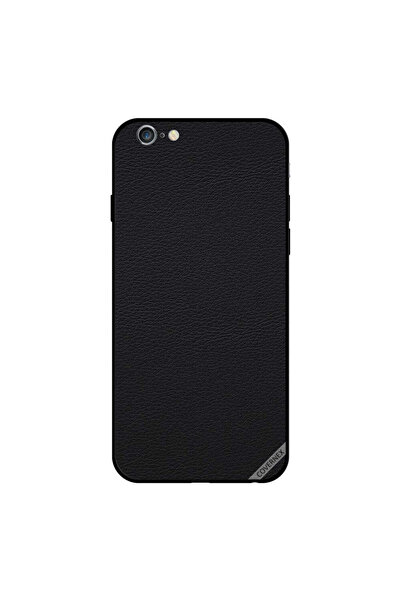 Covernex غطاء حماية لجهاز iPhone 6 بنقشة جلد أسود