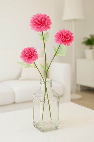 Mottogo Glass Bottle Vase & Reed Diffuser – Multi-Purpose Decorative Bottle 250 ml