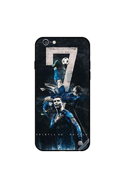 Covernex غطاء حماية لهاتف iPhone 6s بتصميم رونالدو باللون الأزرق