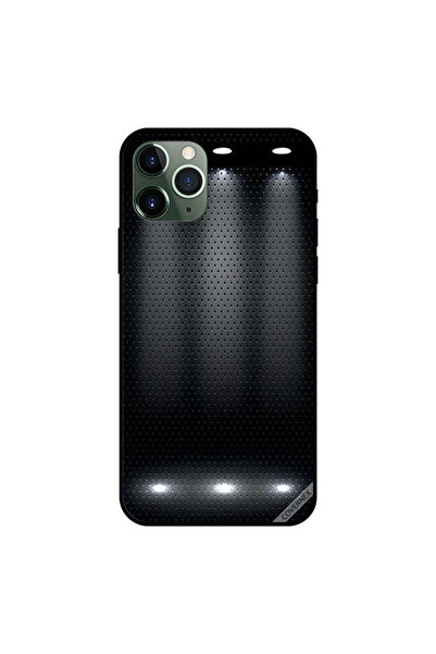 Covernex غطاء حافظة iPhone 11 Pro Max مضاء بنمط منقط باللون الأسود