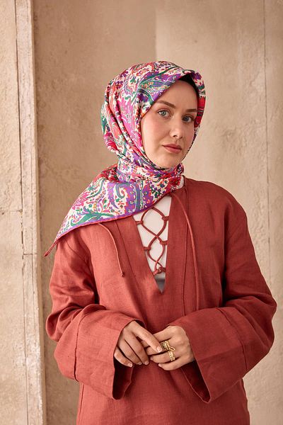 Silk Home Twill Silk Scarf 11473-43