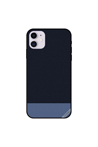 Covernex غطاء حماية لجهاز iPhone 11 بنقشة أشكال منقطة باللون الأزرق