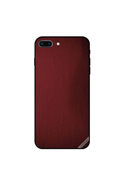 Covernex غطاء حماية لجهاز iPhone 8 Plus بنقشة خطوط حمراء داكنة