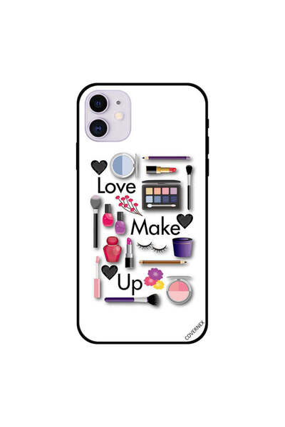 Covernex غطاء حماية لجهاز iPhone 11 Love Makeup