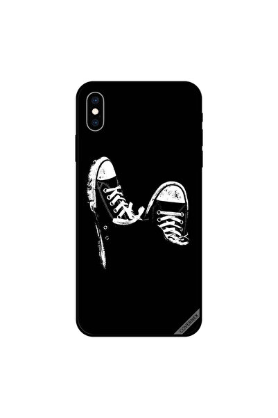 Covernex غطاء حماية iPhone XS MAX من القماش باللونين الأبيض والأسود