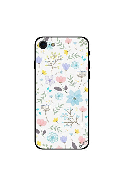Covernex غطاء حماية لجهاز iPhone 8 بنقشة زهور مختلفة