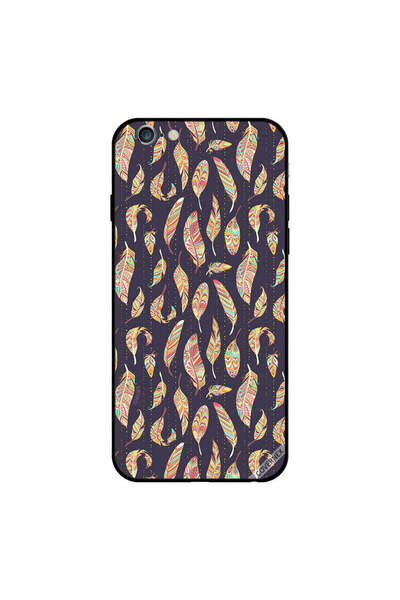 Covernex غطاء حماية لجهاز iPhone 6s بنقشة ريشة متساقطة