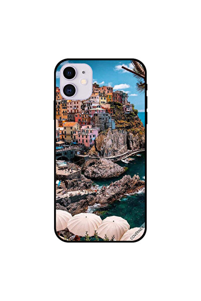 Covernex غطاء حماية لجهاز iPhone 11 بمظلات على البحر