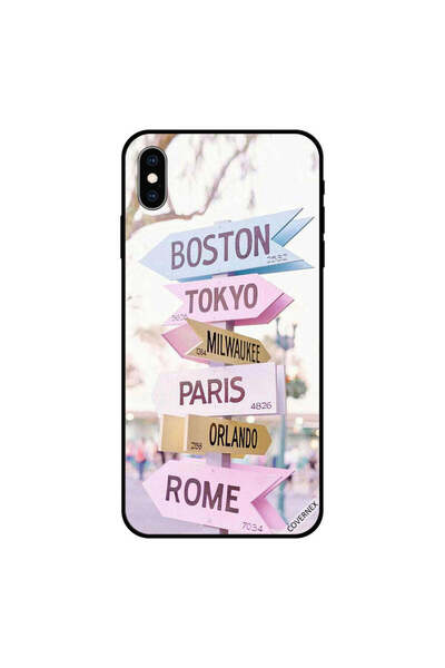 Covernex غطاء حماية لجهاز iPhone XS MAX - اتجاهات السفر