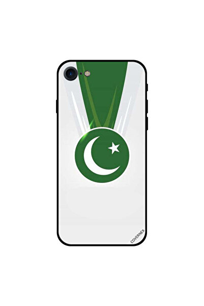 Covernex غطاء حماية لجهاز iPhone 7 بميدالية علم باكستان