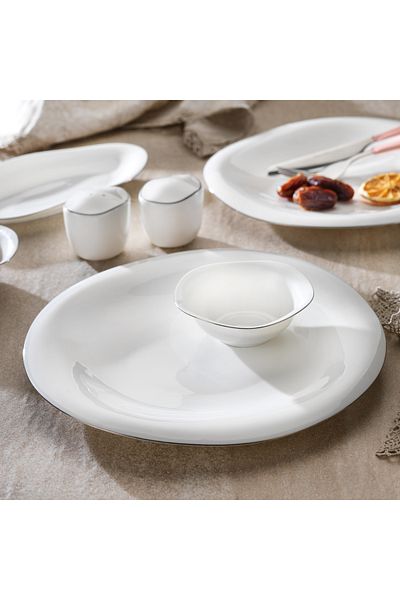 Schafer Superfine Bone Elixir Breakfast Set 32 Pieces-Platinum
