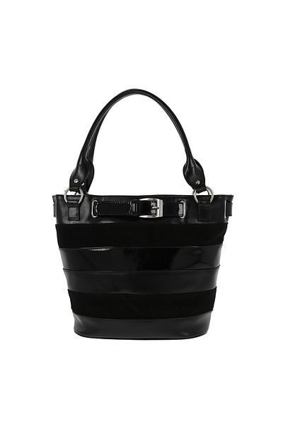 Magazinul de genti Geanta de dama din piele naturala, model 140, Negru