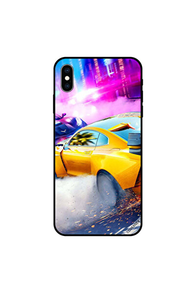 Covernex غطاء حماية لهاتف iPhone XS MAX - سيارة صفراء