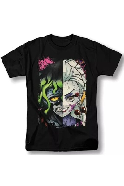 Flood Of Style تي شيرت رجالي منقوش بتصميم الرسوم المتحركة للجنسين، قاتل الشيا...