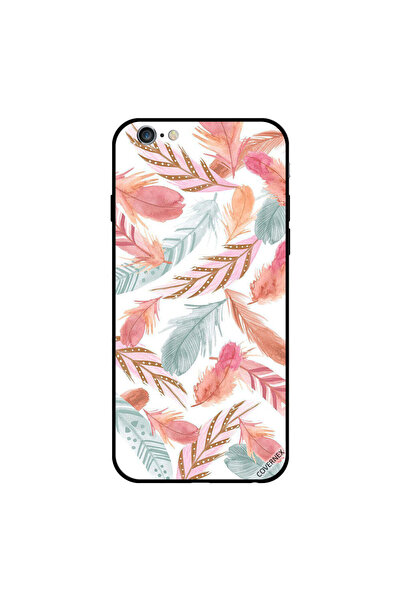 Covernex غطاء حماية لجهاز iPhone 6s Plus بطبعة ريش متعدد الألوان