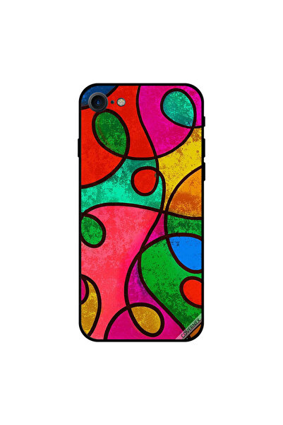 Covernex غطاء حماية لجهاز iPhone 8 منحنيات ملونة